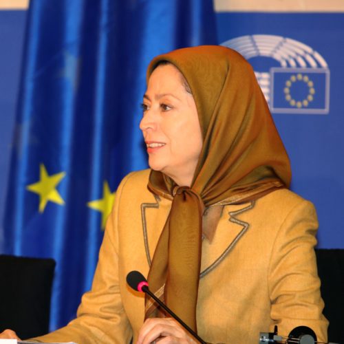 Maryam Rajavi attended a conference at the European Parliament in Brussels on December 7, 2016