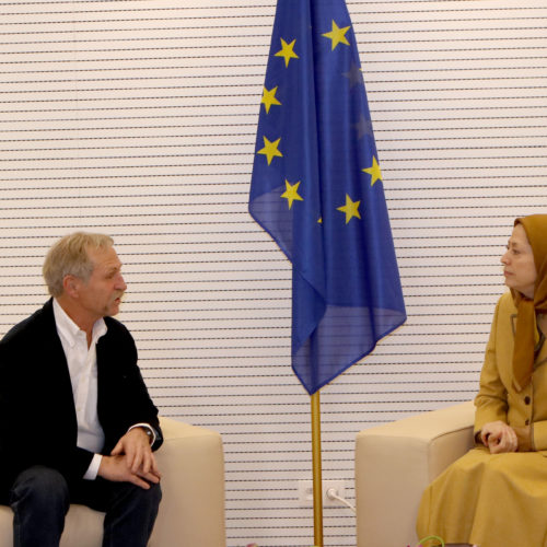 Maryam Rajavi meets Mr. José Bové
