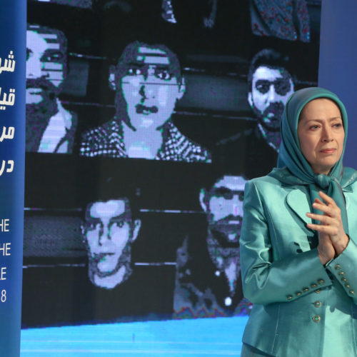 مریم رجوی در گردهمایی به‌مناسبت سال نو ایرانی-۲۹ اسفند ۱۳۹۶