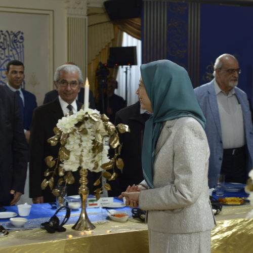 مریم رجوی در جلسه افطار ماه رمضان- ۲۹اردیبهشت ۱۳۹۷