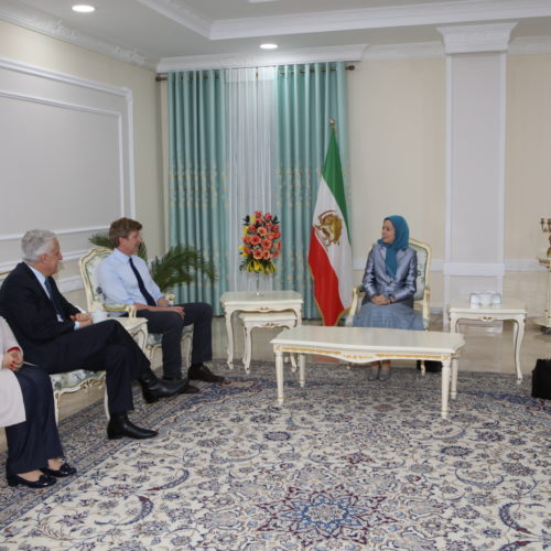 Maryam Rajavi meets with Pandeli Majko, Patrick Kennedy, Ingrid Betancourt in Albania- December 15, 2018