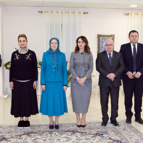 A parliamentary delegation from Albania meets with Maryam Rajavi - December 4, 2018