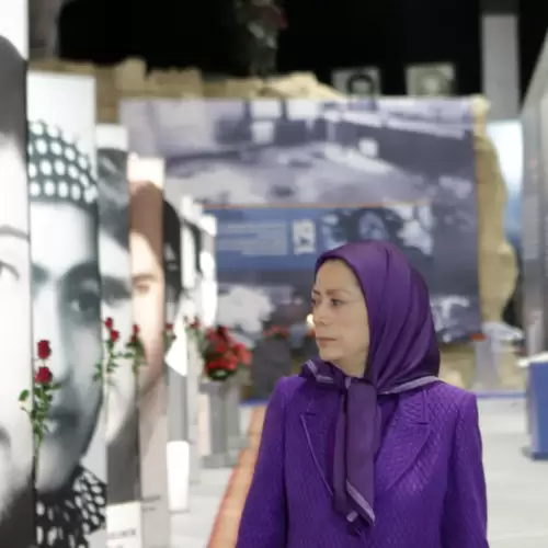 گرامیداشت شهیدان ۱۹بهمن۶۰ در موزه مقاومت با حضور مریم رجوی – اشرف۳- ۱۸بهمن ۱۳۹۸