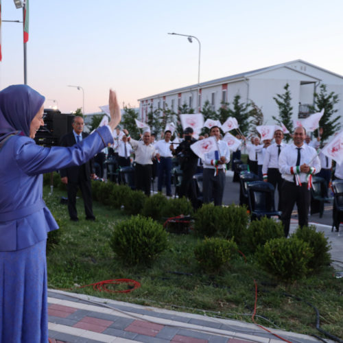 مریم رجوی در کنفرانس دادخواهی در گردهمايی جهانی ايران آزاد- ۲۹تیر ۱۳۹۹