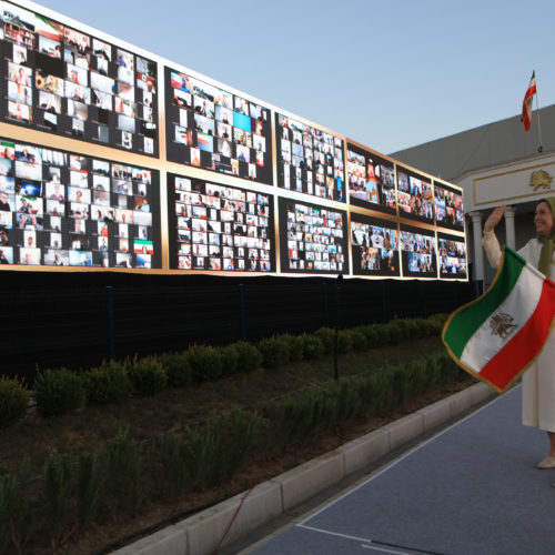 مریم رجوی در جشن سالگرد تاسیس سازمان مجاهدین در اشرف ۳- ۱۵شهریور ۱۳۹۹