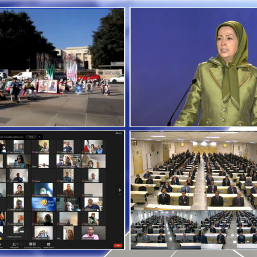کنفرانسی در آستانه اجلاس مجمع عمومی سازمان ملل با حضور مریم رجوی- ۲۸شهریور۱۳۹۹