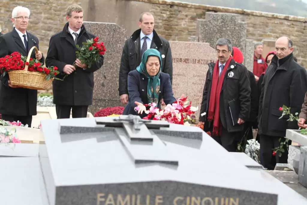 سخنرانی در مراسم بزرگداشت خانم میتران در اورسوراواز