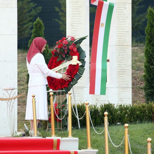 مریم رجوی در گردهمایی به‌مناسبت ۳۰خرداد چهلمین سالگرد مقاومت- ۳۰خرداد ۱۴۰۰