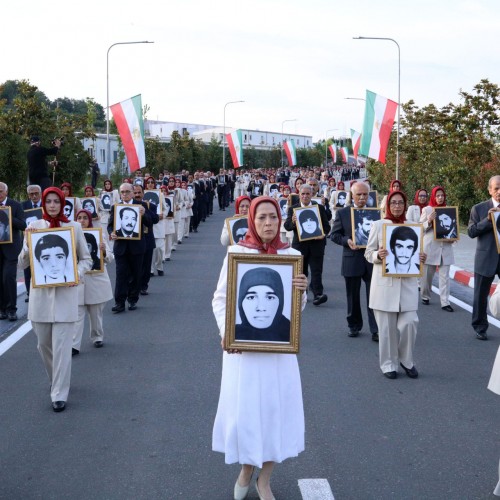 مریم رجوی در گردهمایی به‌مناسبت ۳۰خرداد چهلمین سالگرد مقاومت- ۳۰خرداد ۱۴۰۰