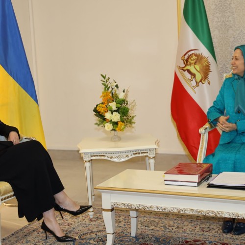 دیدار مریم رجوی با خانم کی‌یرا رودیک نماینده پارلمان و رهبر حزب صدای اوکراین- ۱۵خرداد ۱۴۰۱