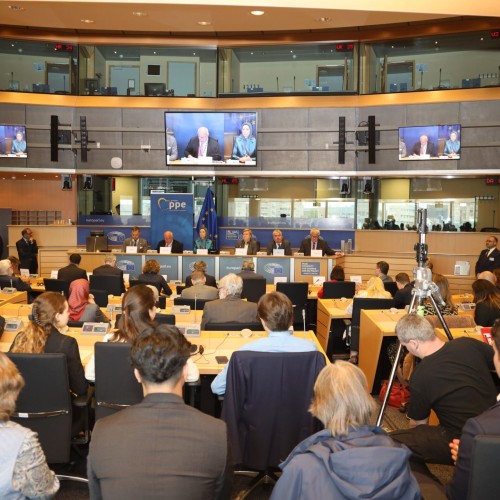 کنفرانس در پارلمان اروپا «ایران: چشم انداز تغییر و سیاست اتحادیه اروپا»- ۳خرداد ۱۴۰۲