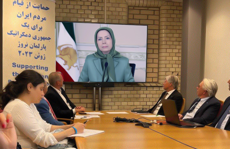 پیام به جلسه اعلام حمایت اکثریت نمایندگان مجلس نروژ از مقاومت و قیام مردم ایران