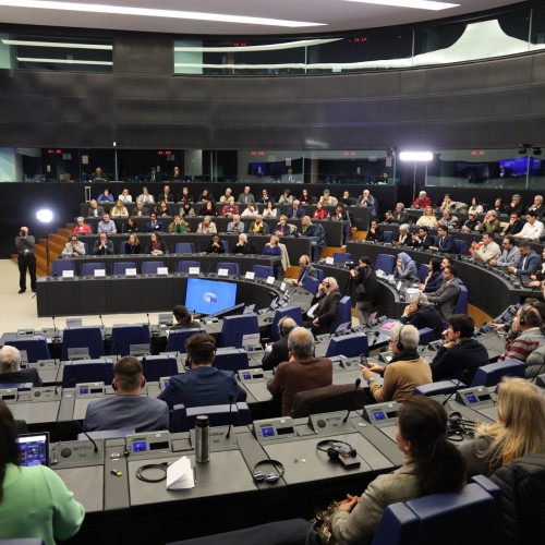 کنفرانس در پارلمان اروپا- استراسبورگ-۱‌آذر ۱۴۰۲ 