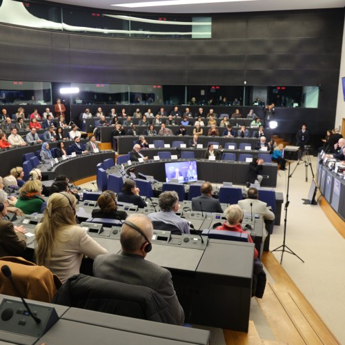 کنفرانس در پارلمان اروپا- استراسبورگ-۱‌آذر ۱۴۰۲ 
