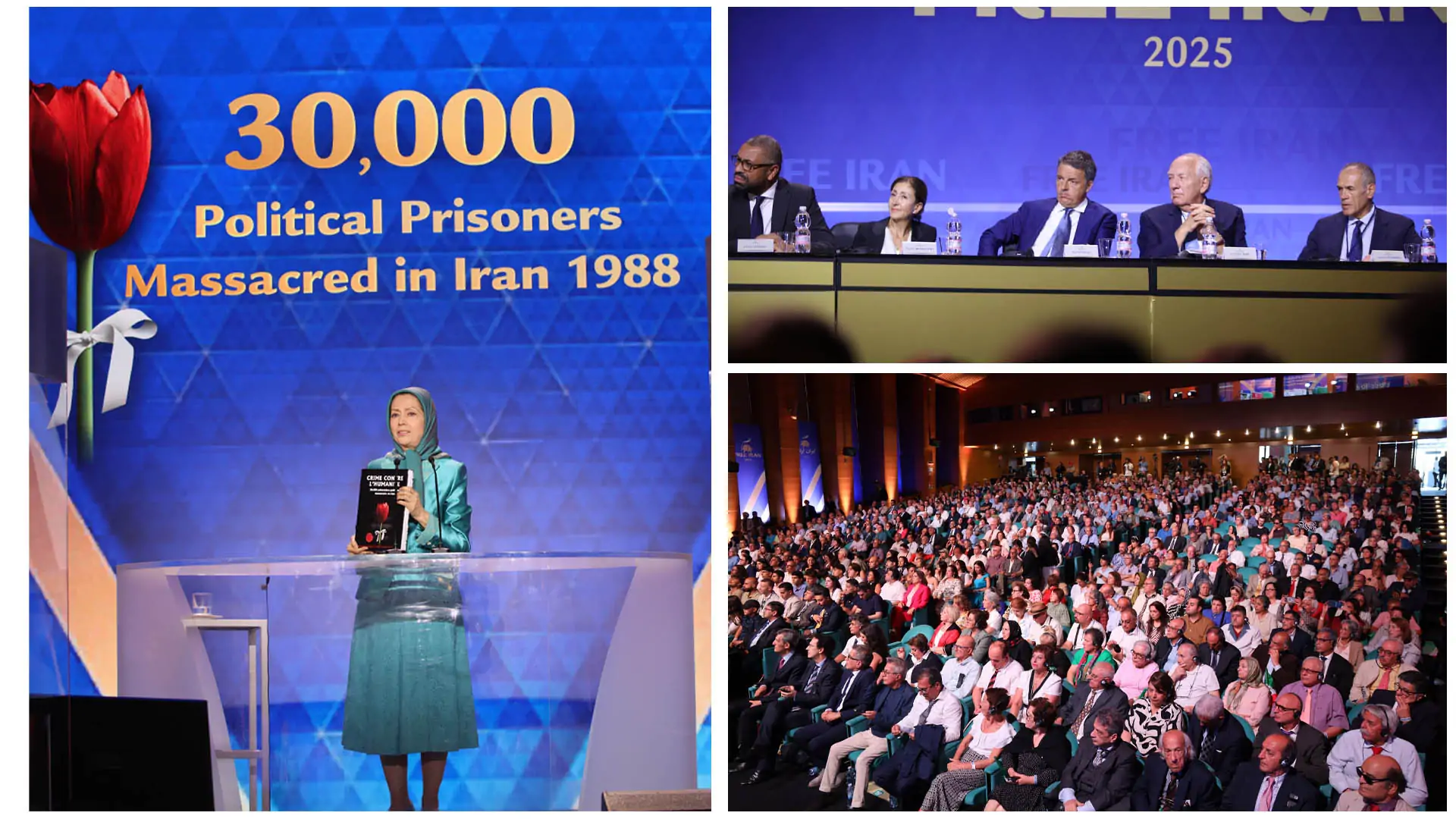 Speech by Maryam Rajavi at the Free Iran World Summit 2025 – Italy-2