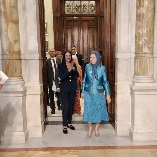 مریم رجوی در پارلمان ایتالیا-۸ مرداد- ۱۴۰۴